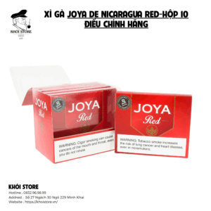Xì Gà Joya De Nicaragua Red-Hộp 10 Điếu Chính Hãng