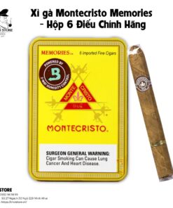 Xì gà Montecristo Memories  - Hộp 6 Điếu