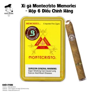 Xì gà Montecristo Memories - Hộp 6 Điếu