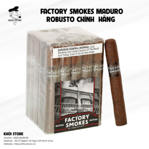Factory Smokes Maduro Robusto Chính Hãng 