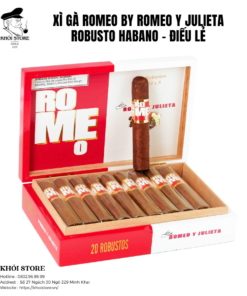 Xì gà Romeo By Romeo y Julieta Robusto Habano - Điếu lẻ