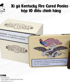 Xì gà Kentucky Fire Cured Ponies - Hộp 10 Điếu Chính Hãng