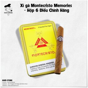 Xì gà Montecristo Memories - Hộp 6 Điếu