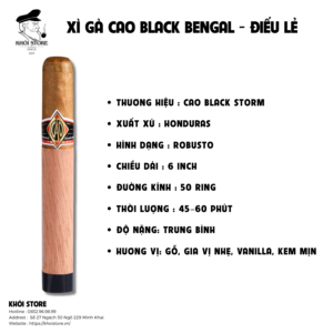 Xì Gà CAO Black Bengal – Điếu Lẻ