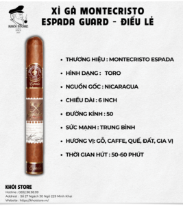 Xì Gà Montecristo Espada Guard