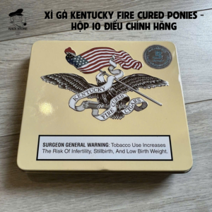 Xì gà Kentucky Fire Cured Ponies - hộp 10 điếu chính hãng 