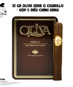Xì Gà Oliva Serie O Cigarillo - Hộp 5 Điếu Chính Hãng