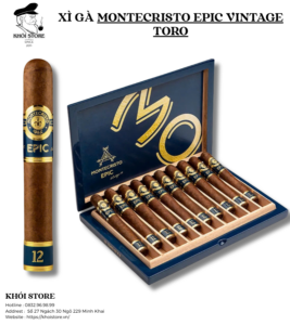 Xì Gà Montecristo Epic Vintage Toro