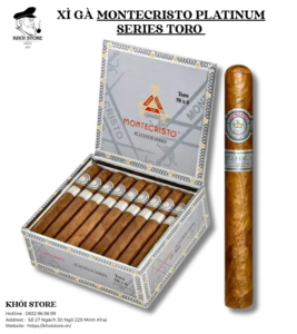 XÌ GÀ MONTECRISTO PLATINUM SERIES TORO 