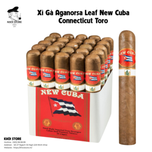 Xì Gà Aganorsa Leaf New Cuba Connecticut Toro - Điếu Lẻ