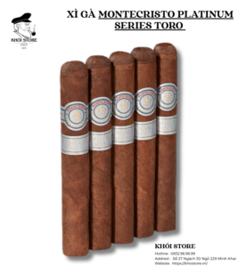 XÌ GÀ MONTECRISTO PLATINUM SERIES TORO 