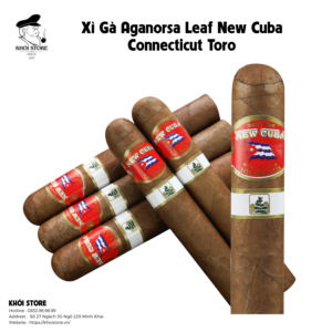 Xì Gà Aganorsa Leaf New Cuba Connecticut Toro - Điếu Lẻ