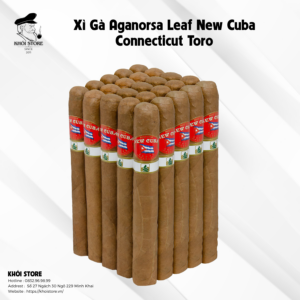 Xì Gà Aganorsa Leaf New Cuba Connecticut Toro - Điếu Lẻ