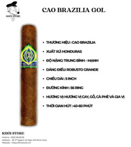 Combo Xì Gà 5 Điếu CAO Mix Số 010