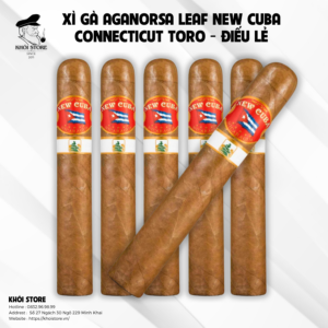 Xì Gà Aganorsa Leaf New Cuba Connecticut Toro - Điếu Lẻ