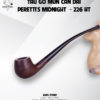Tẩu Gỗ Mun Cán Dài Peretti’s Midnight - 226 HT