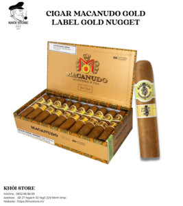 Cigar Macanudo Gold Label Gold Nugget
