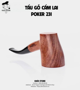 TẨU GỖ CẨM LAI POKER 231