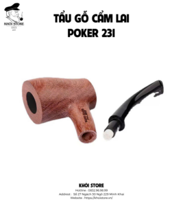 TẨU GỖ CẨM LAI POKER 231