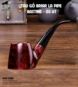 Tẩu Gỗ Briar La Pipe Bastine - 03 HT