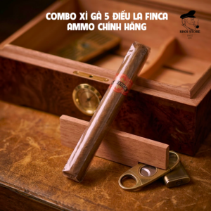Combo 5 Điếu Cigar La Finca Ammo Chính Hãng 
