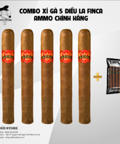Combo 5 Điếu Cigar La Finca Ammo Chính Hãng 