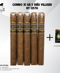 Combo 5 Điếu Cigar Villiger 125th