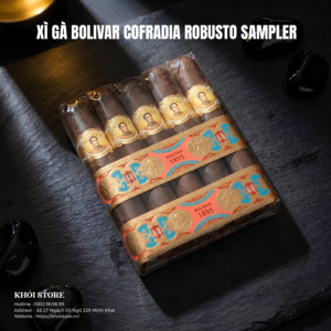 Xì Gà Bolivar Cofradia Robusto Sampler
