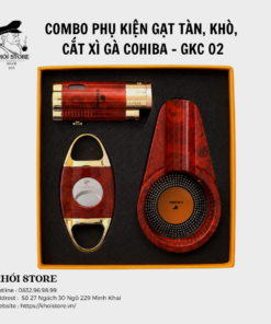 Combo Phụ Kiện Gạt Tàn, Khò, Cắt Xì Gà Cohiba – GKC 02