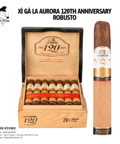 Xì Gà La Aurora 120th Anniversary Robusto