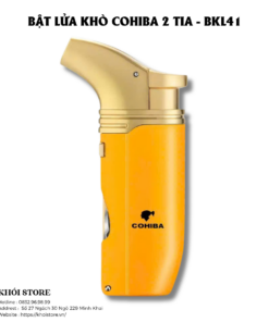 Bật Lửa Khò Cohiba 2 Tia - BKL41