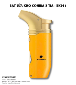 Bật Lửa Khò Cohiba 2 Tia - BKL41
