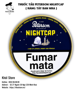 Thuốc Tẩu Peterson Nightcap (Hàng Tây Ban Nha)