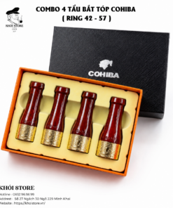 Combo 4 Tẩu Bắt Tóp Cohiba (Ring 42 - 57)