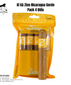 Xì Gà Zino Nicaragua Gordo Pack 4 Điếu