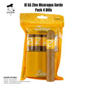 Xì Gà Zino Nicaragua Gordo Pack 4 Điếu