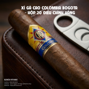 Xì Gà CAO Colombia Bogota – Hộp 20 Điếu Chính Hãng