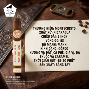 Xì Gà Pack Montecristo Mix 5 Điếu