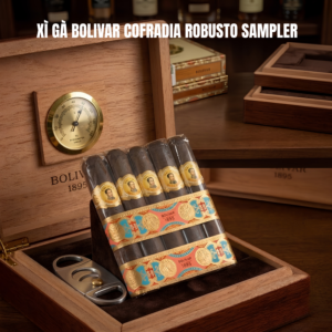 Xì Gà Bolivar Cofradia Robusto Sampler