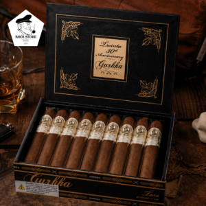 Xì Gà Gurkha 30th Anniversary Toro – Hộp 20 Điếu Chính Hãng