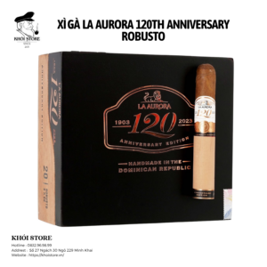 Xì Gà La Aurora 120th Anniversary Robusto