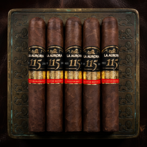 Xì Gà La Aurora 115th Anniversary Toro - Pack 5 Điếu