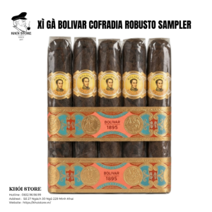 Xì Gà Bolivar Cofradia Robusto Sampler