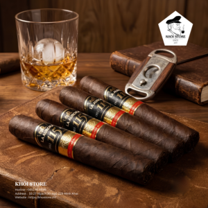 Xì Gà La Aurora 115th Anniversary Toro - Pack 5 Điếu