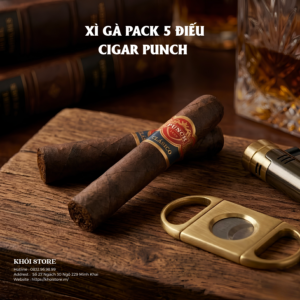 Xì Gà Pack 5 Điếu Cigar Punch