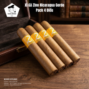 Xì Gà Zino Nicaragua Gordo Pack 4 Điếu