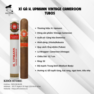 Combo Xì Gà 5 Điếu Mix Tubos 011