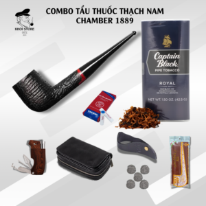 Combo Tẩu Thuốc Thạch Nam Chamber 1889