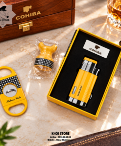 Combo khò cắt gạt tàn Cohiba ( 3 món )